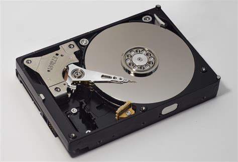 computer hard drive memory.